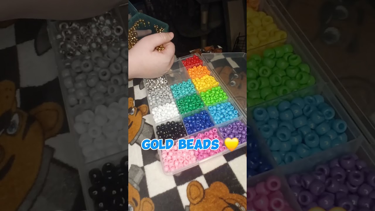 Making a travel kandi kit #bracelet #kandi #kandikid #beads #diy 