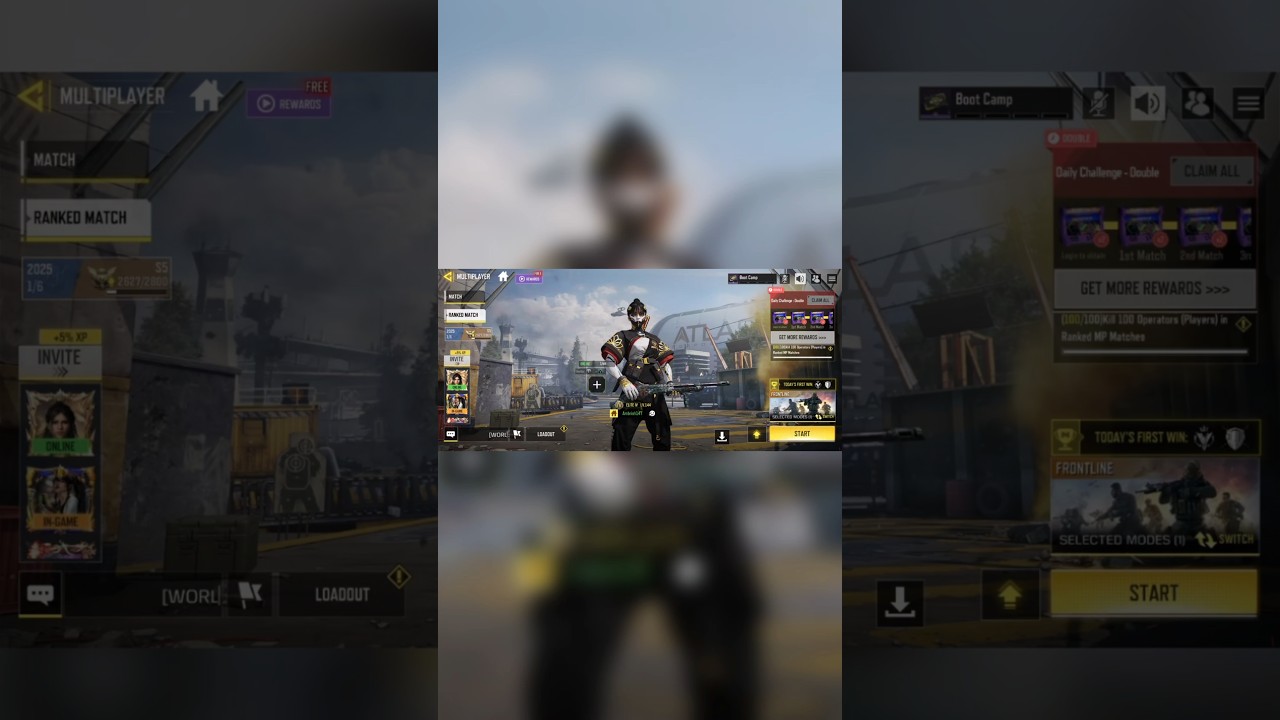 Rank push In Ranked Match| Call Of Duty Mobile 