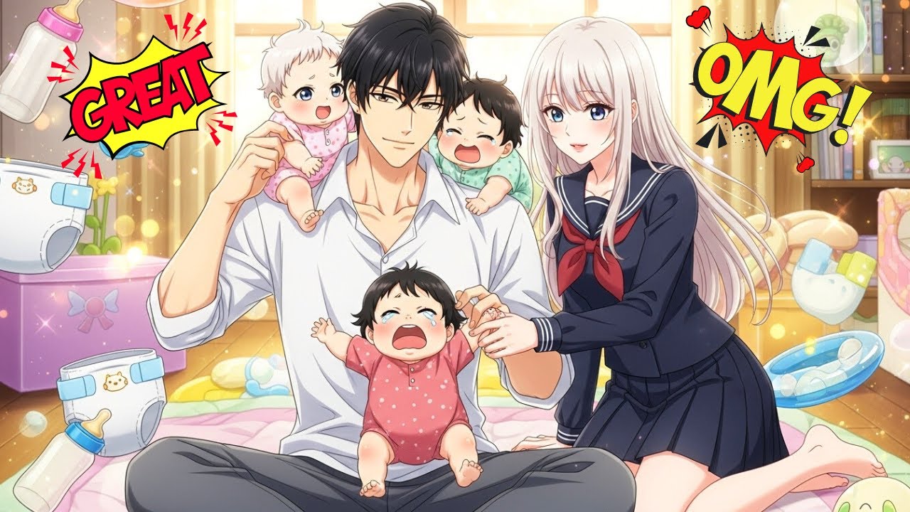 ¡Impactante! Estudiante de 2 año Padre de 3 Hijos con la Diosa Universitaria: Risas+ Emoción| Manhwa