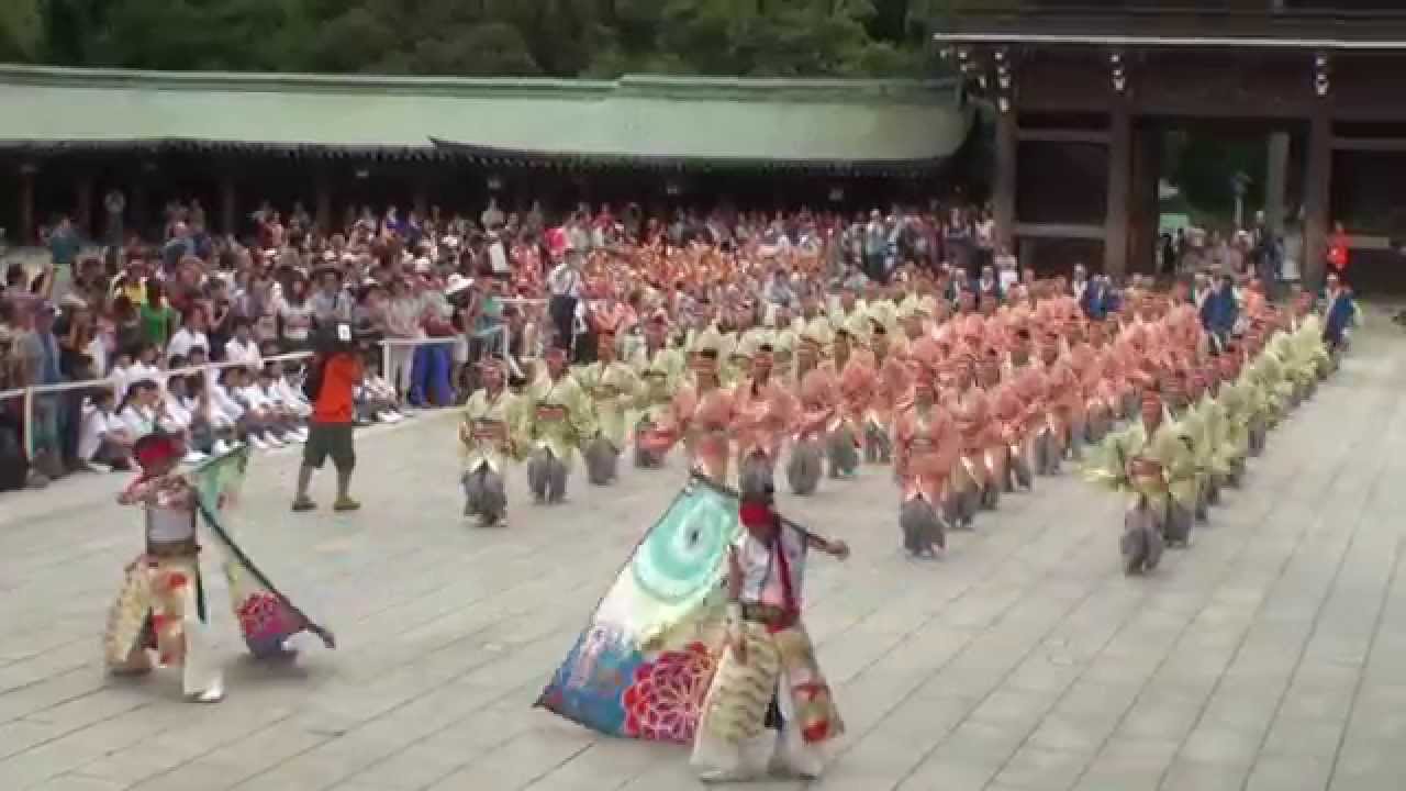 ほにや　～2014スーパーよさこい・１日目(明治神宮・奉納の舞)