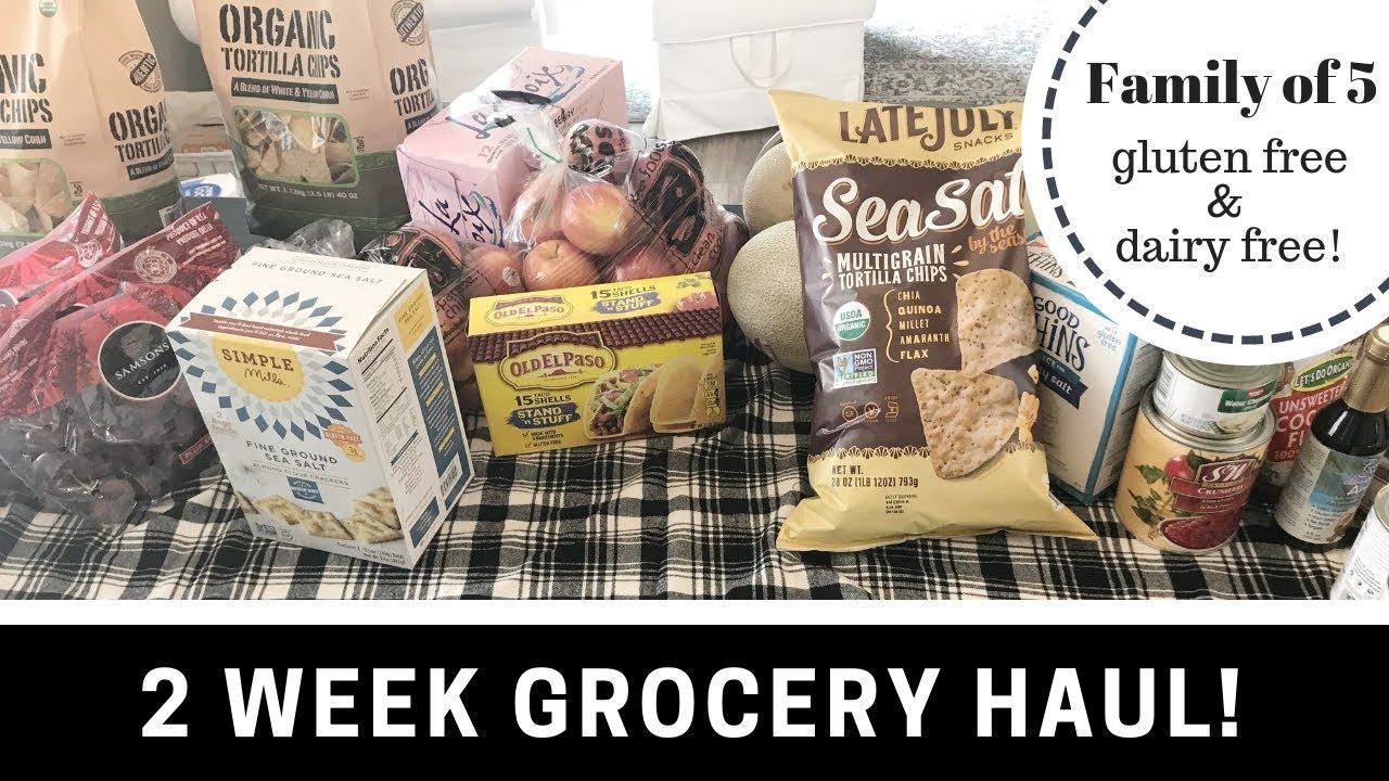 ✨MASSIVE GROCERY HAUL (Celiac, Gluten Free, Dairy Free, Whole 30 Friendly!)