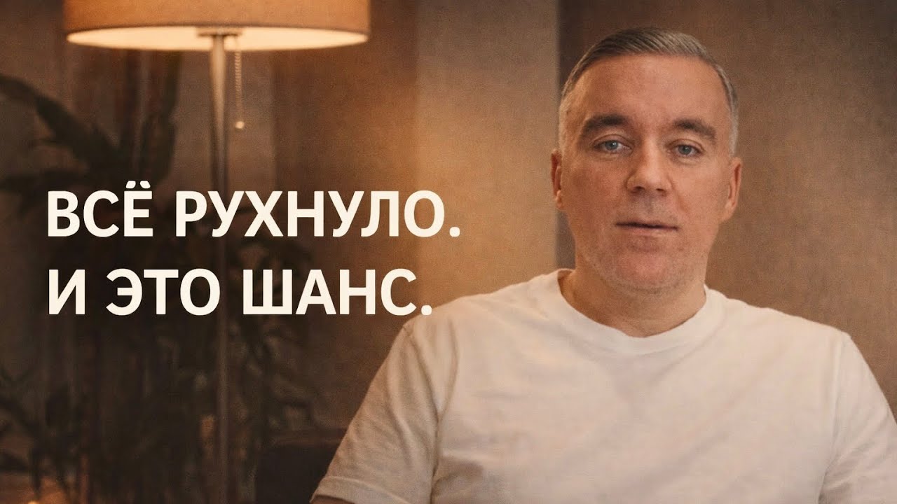 Все рухнуло, и это твой шанс начать с нуля!