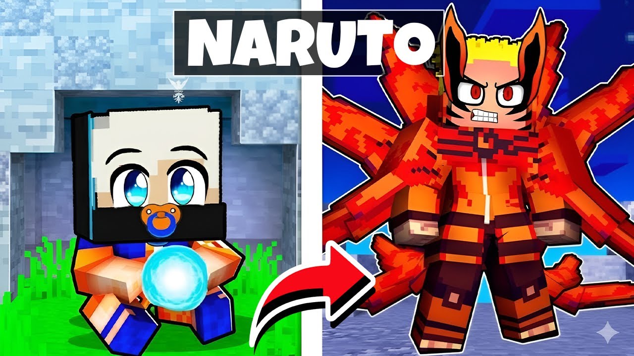 BIRTH TO NARUTO in Minecraft!
