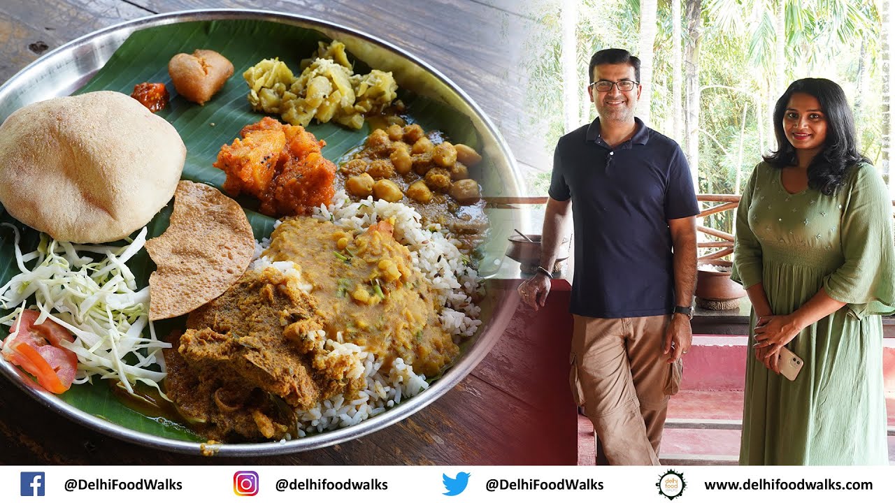 Tasty Buffet Lunch with SPICE PLANTATION TOUR in GOA I Fish Fry in Turmeric Leaves + Pineapple Sasav