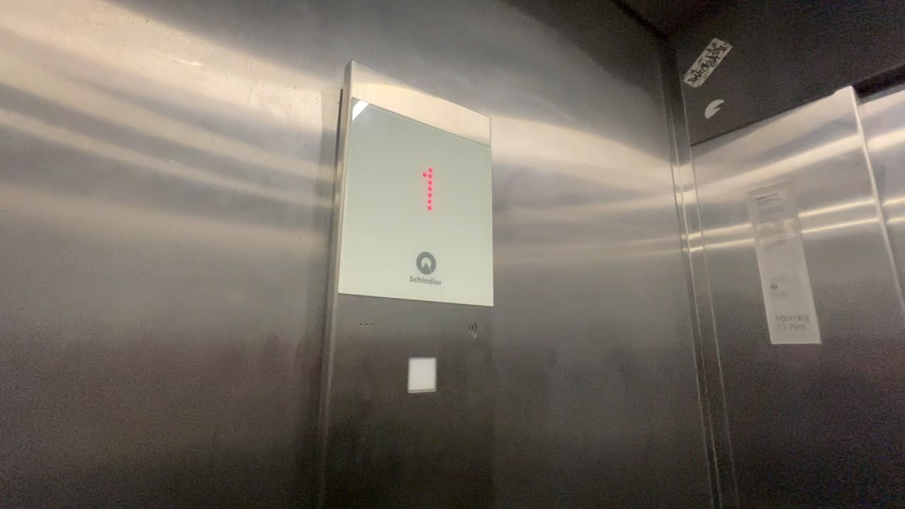 2017 Schindler 3300 Ascensor MRL Tracción @ Mall Quillota Paseo Shopping, Quillota, Chile