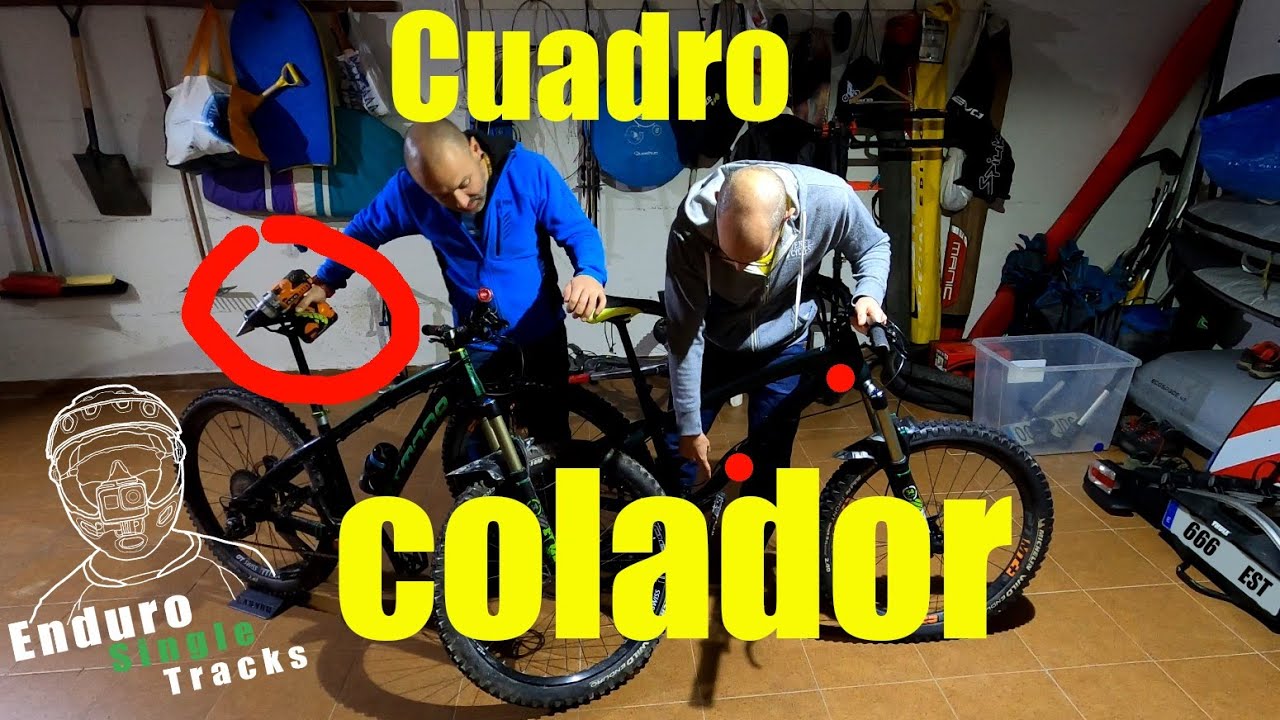 Hacemos un colador con nuestro cuadro 😅 Cómo guiar internamente los cables de tu bici