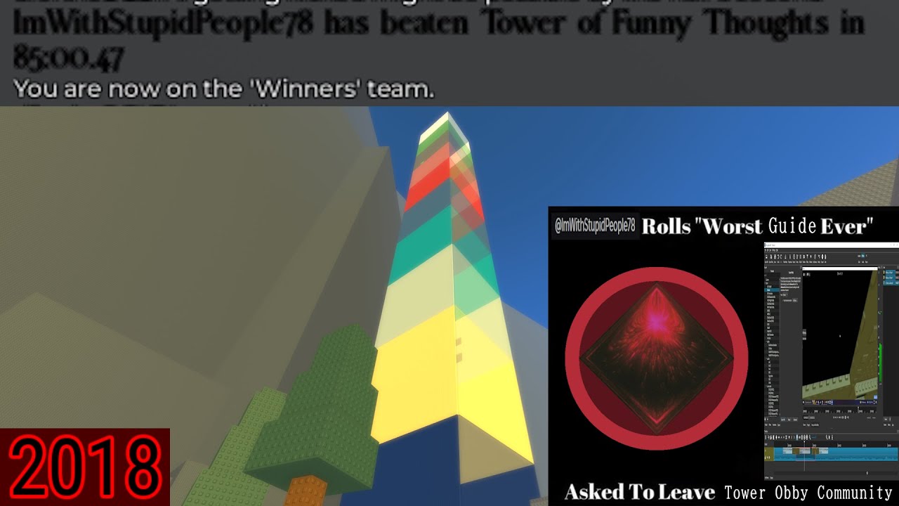 Tower of Funny Thoughts (The Baseplate Project) GUIDE/COMPLETION