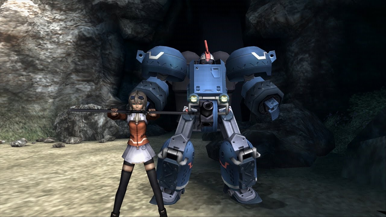 Xenosaga Episode III - Mai & Leupold Fight
