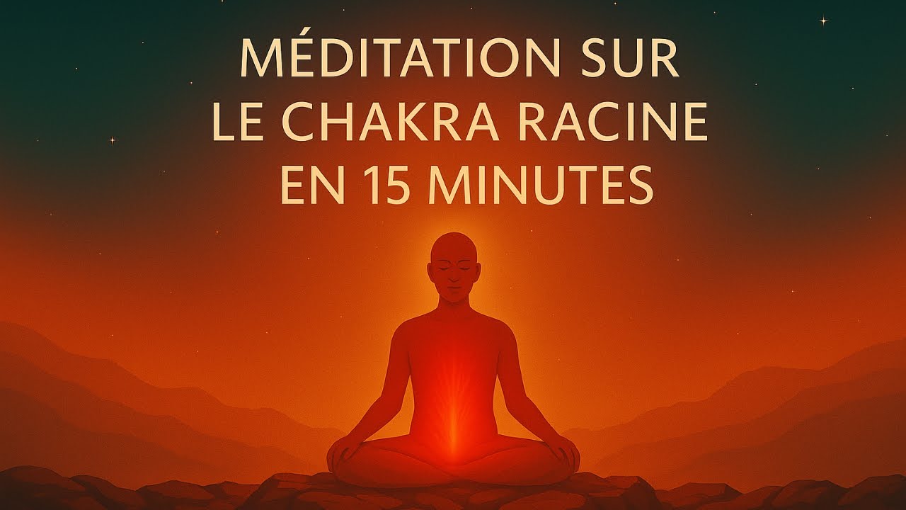 Rééquilibrer le chakra racine – méditation guidée de 15 minutes