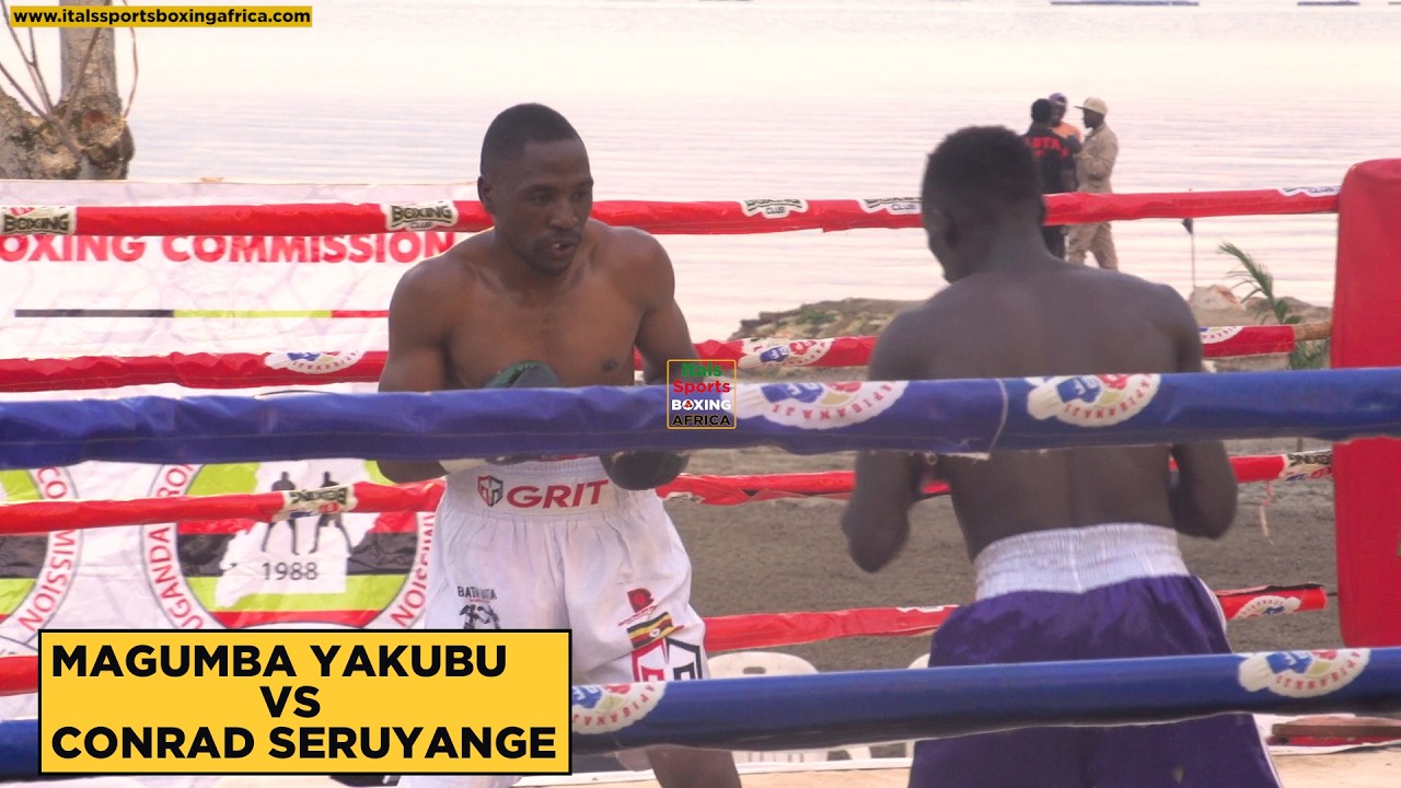 MAGUMBA YAKUBU [UG] VS CONRAD SERUYANGE [UG] #italssportsboxing #magumbayakubuvsconradseruyange
