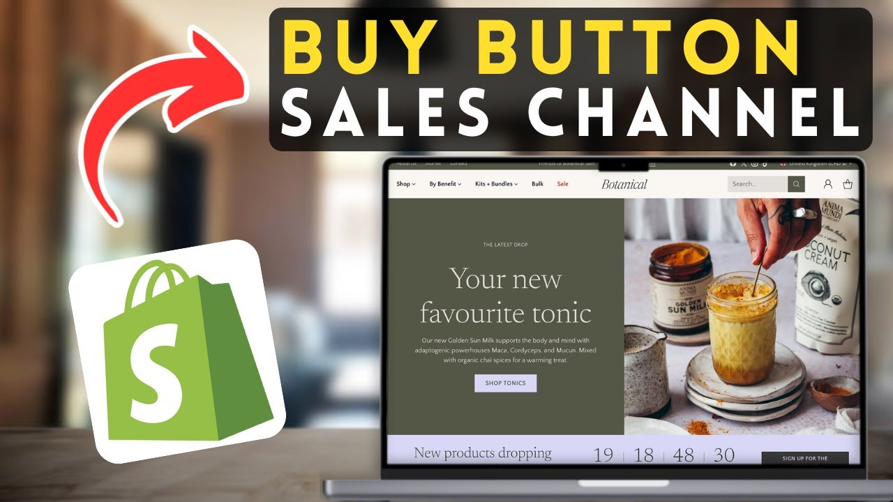 How to Set Up the Buy Button Sales Channel on Shopify | Shopify Tutorial (2025)
