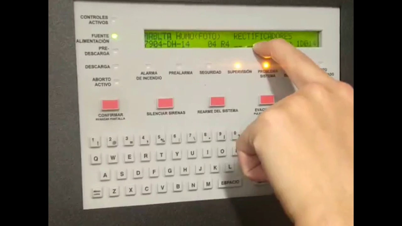 Como Habilitar o deshabilitar sensores del panel notifier 3020.
