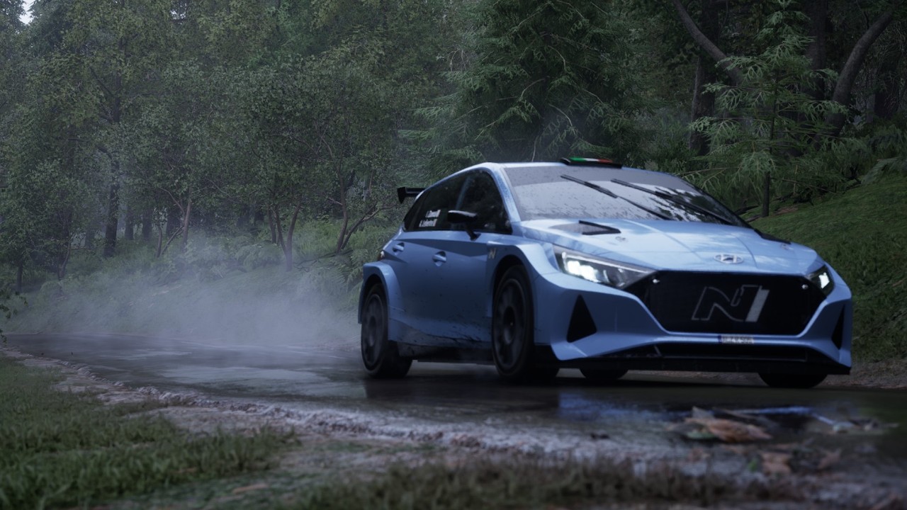 Assetto Corsa Rally - Hyundai i20 Rally2 - Montee - Rain