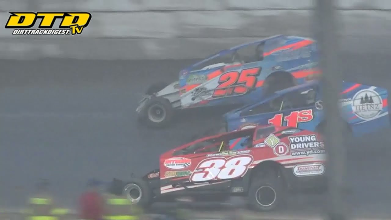 Ransomville Speedway | DIRTcar 358-Modified Feature Highlights | 7/2/21