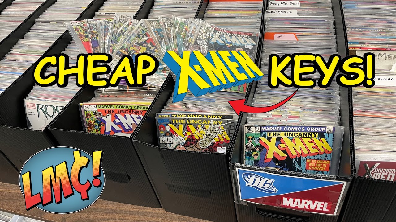 Finding Cheap X-Men Keys at a HUGE Comic Sale! Plus other new pickups!