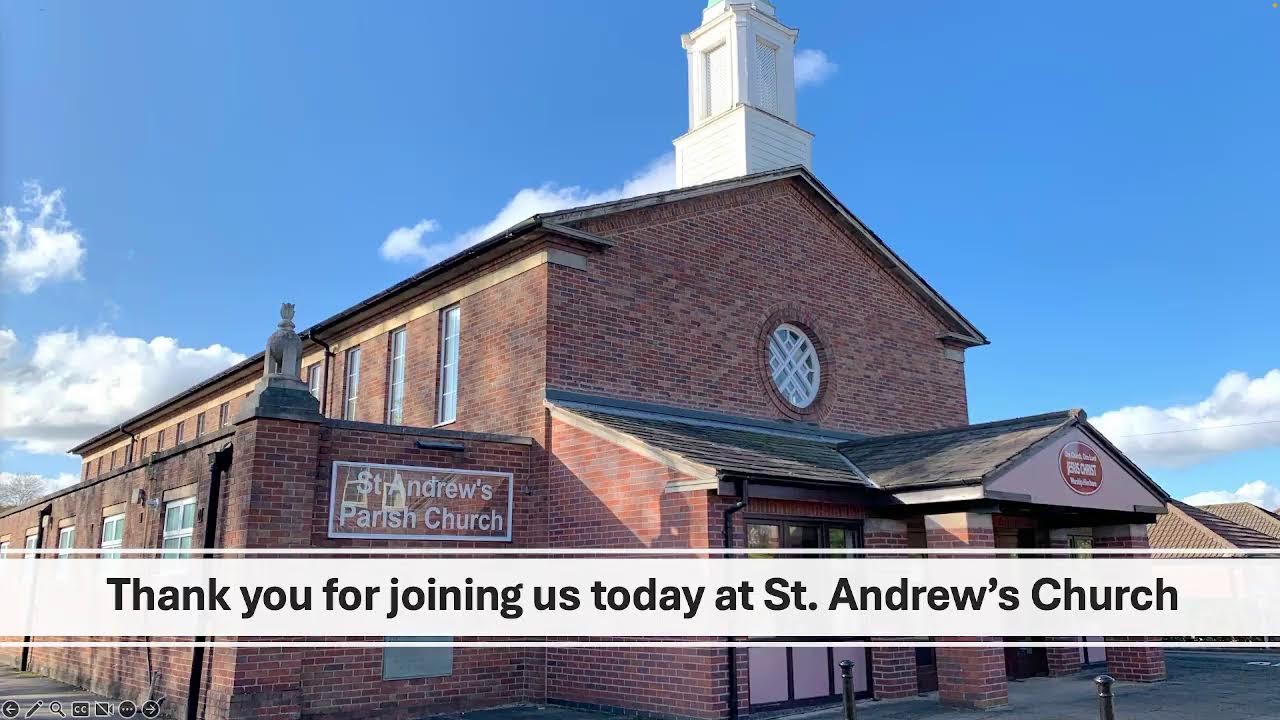 Sunday 8th February 2026 St. Andrew's Cheadle Hulme Evening Service