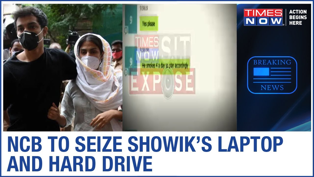 NCB to seize Showik Chakraborty's laptop and hard drive to investigate drug probe in SSR case