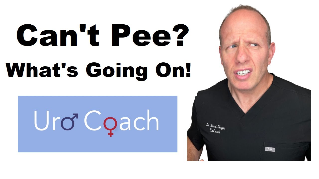 Can't Pee!!  What's Next??? #menshealth #urinaryretention #catheter #bph #prostatehealth