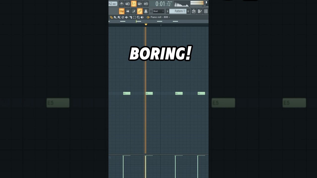 How to Make INSANE 808 PATTERNS #flstudio #flstudiomobile #flstudiotutorial #flstudio21 #flgang