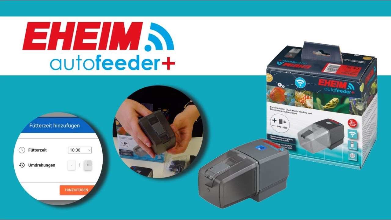 EHEIM autofeeder+ - Verbindung & Einrichtung