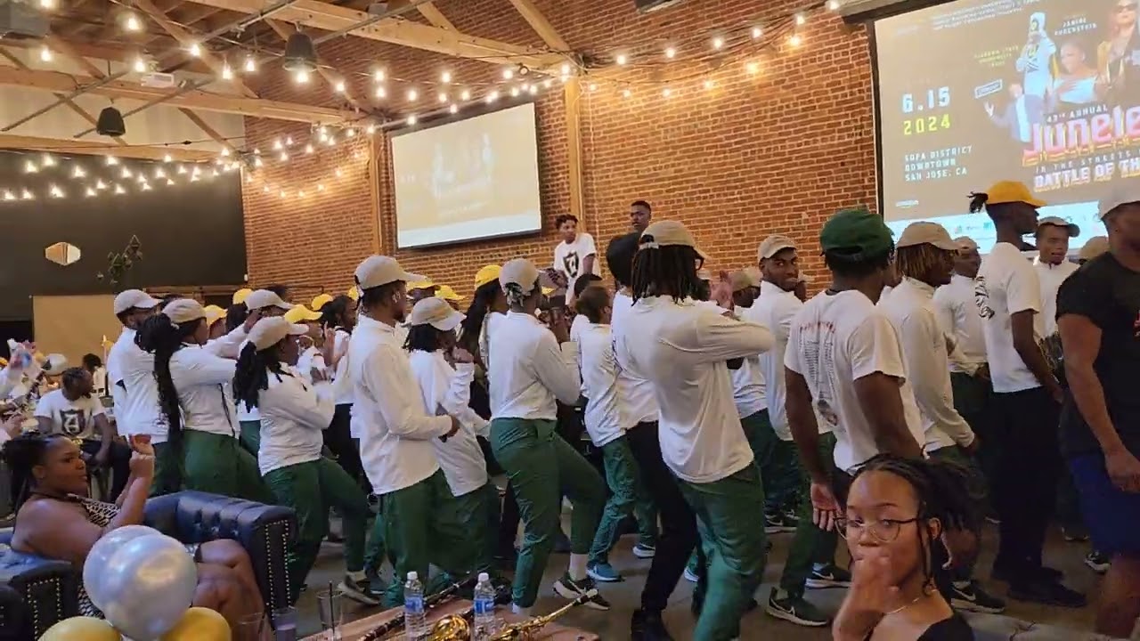 FAMU & ASU at AACSA's Juneteenth in downtown San Jose June 15, 2024