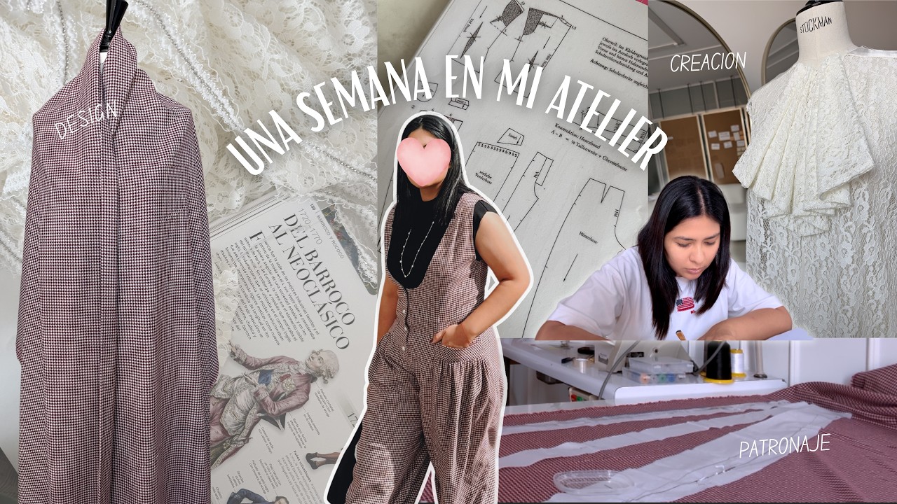 A Week in My Atelier | Sewing a Jumpsuit & Blouse