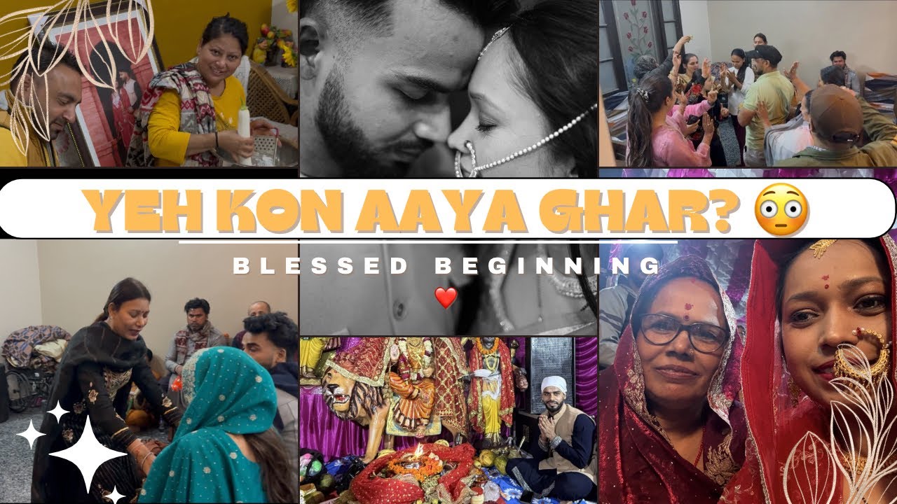 Blessed Start to Our Married Life ❤️ Baba Ji Aaye, Varni & Mata Ji Jagran Night #familyvlog