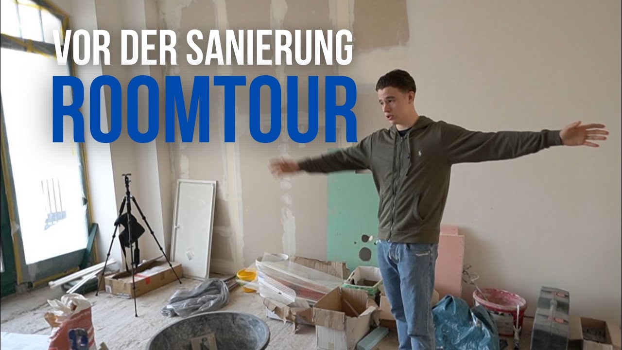 So sah diese Wohnung vor der Kernsanierung aus | Roomtour