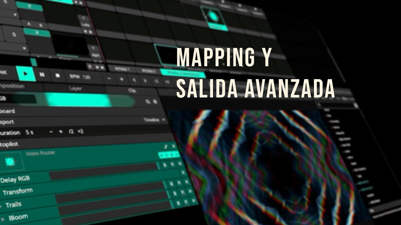 Mapping y salida avanzada en Resolume Arena (Clase gratuita)