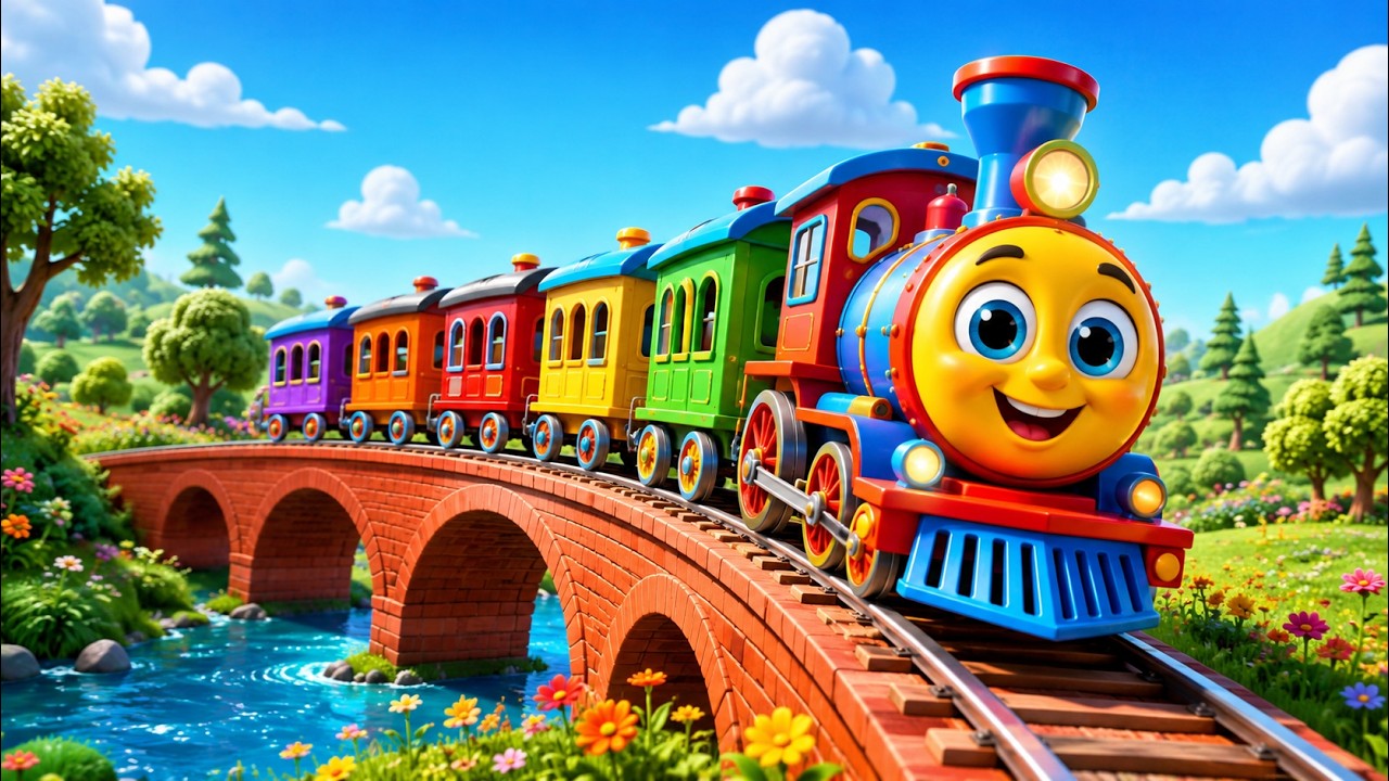 Chu Chu Train Cartoon Video for Kids Fun ~ Train Cartoon & Train Videos! Choo Choo Train Kids Video
