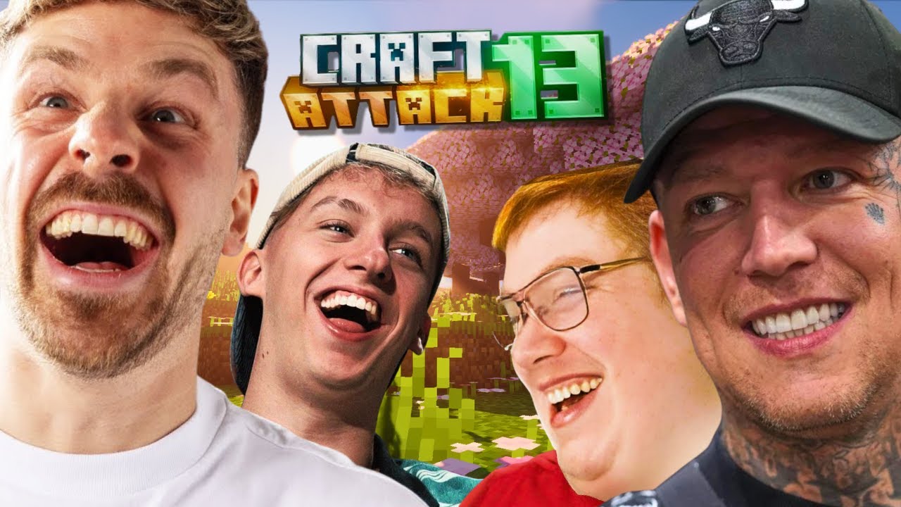 Die GROßE CRAFTATTACK PSYCHOSE mit REWI, MONTE, HUGO & GTIME! | CraftAttack 13 Folge 4 | Uncut