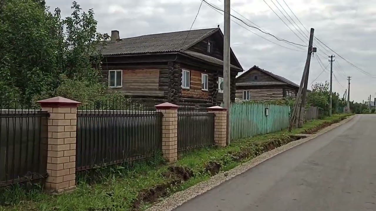 Улицы родного посёлка. Тоншаево. Нижегородская область. Улица Больничная.