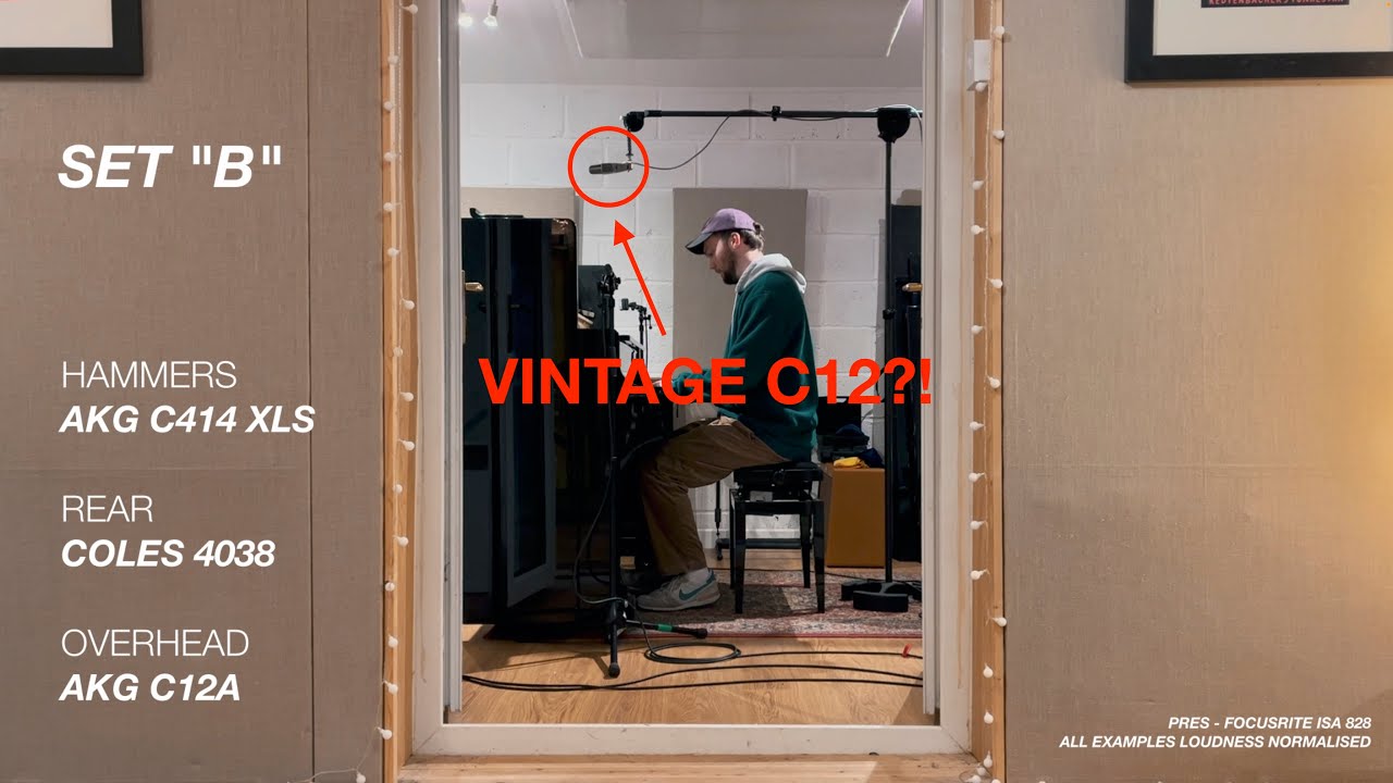 Microphone Techniques: Upright Piano Shootout