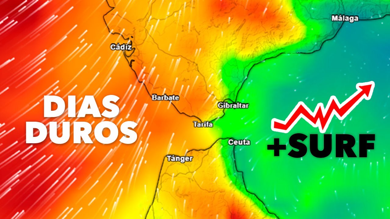 Temporal de olas grandes en C&aacute;diz SURF Exigente