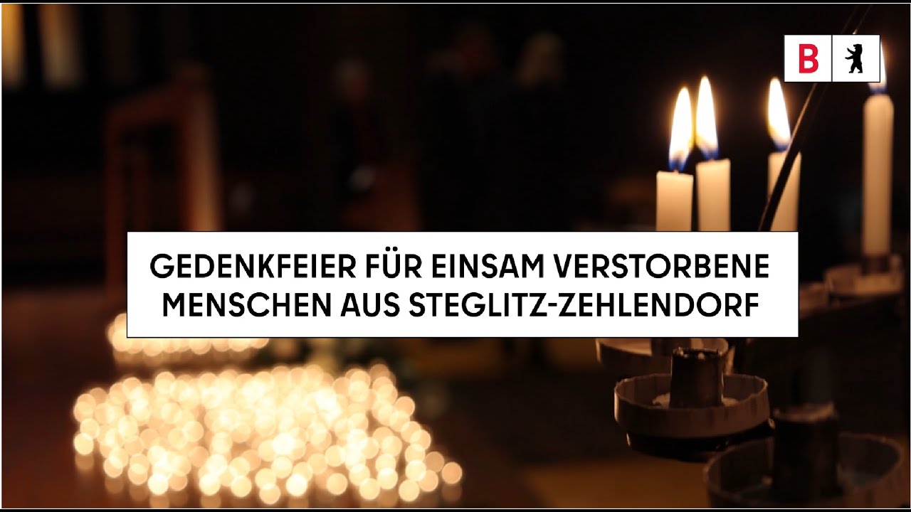Gedenkfeier f&uuml;r einsam Verstorbene 2022