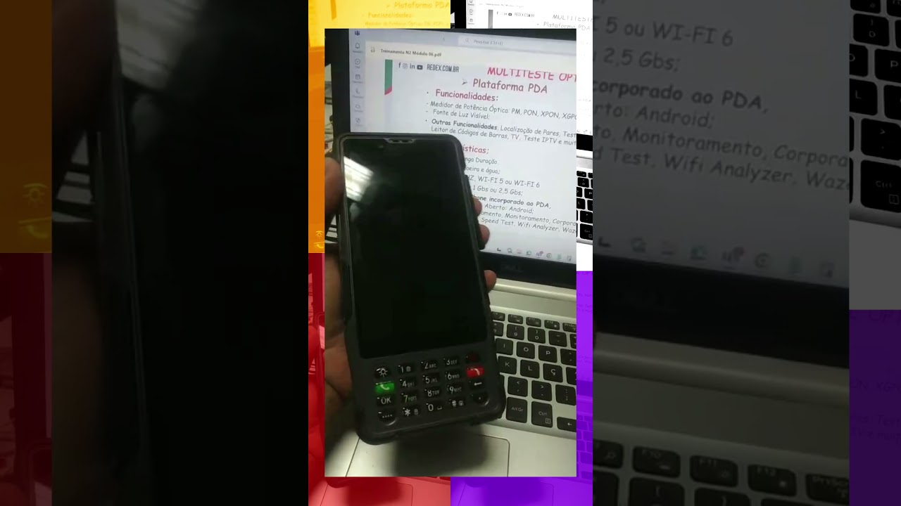 Multiteste &Oacute;ptico Redex