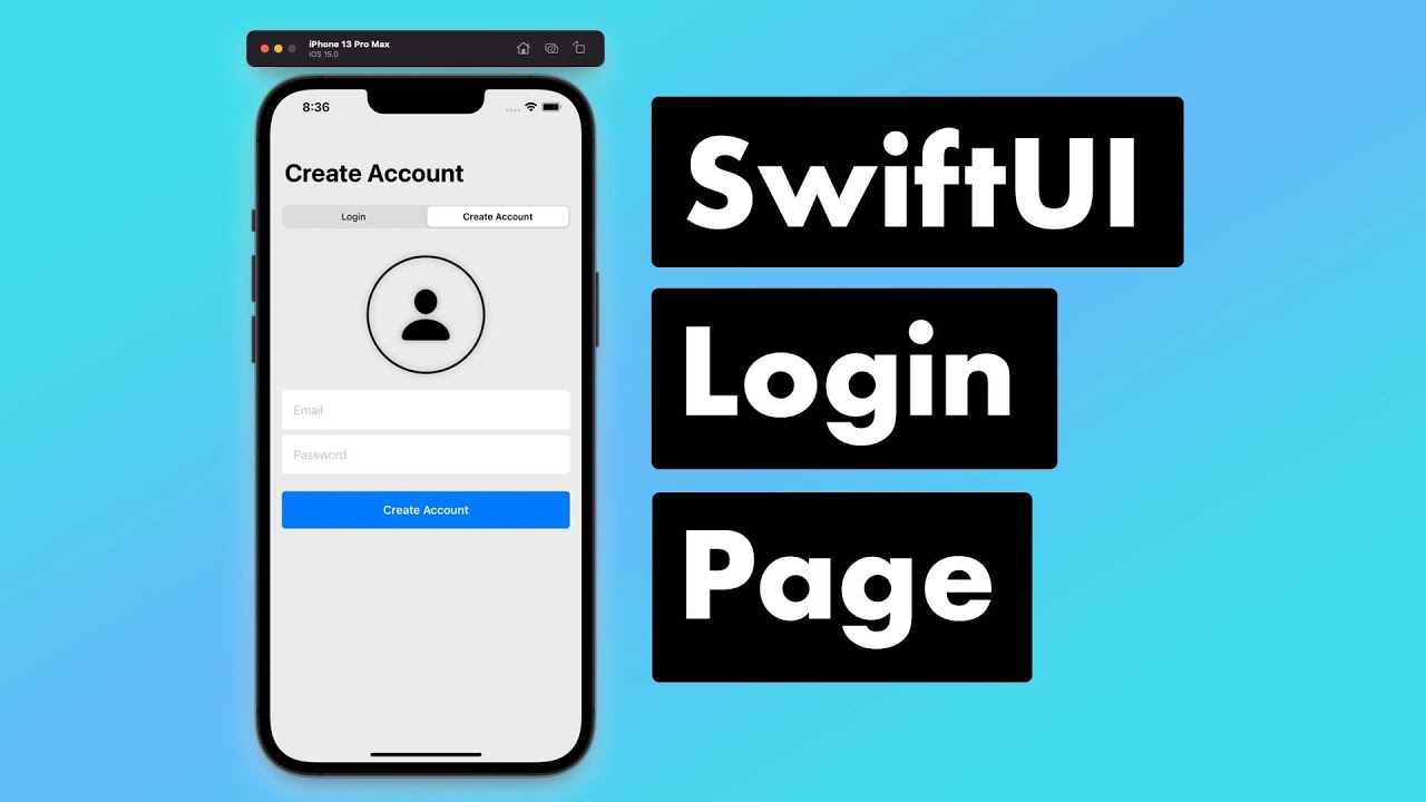 SwiftUI Firebase Chat 01: Creating a Login Page