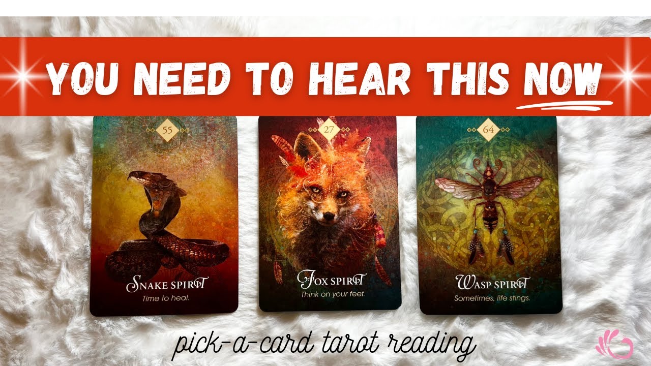 🔥What You Need to Know Right Now. Important Messages from Spirit // channeled pick-a-card reading