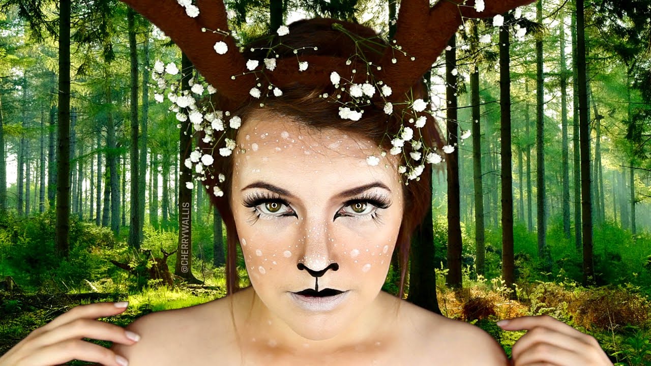 DEER | Halloween Makeup Tutorial | Cherry Wallis