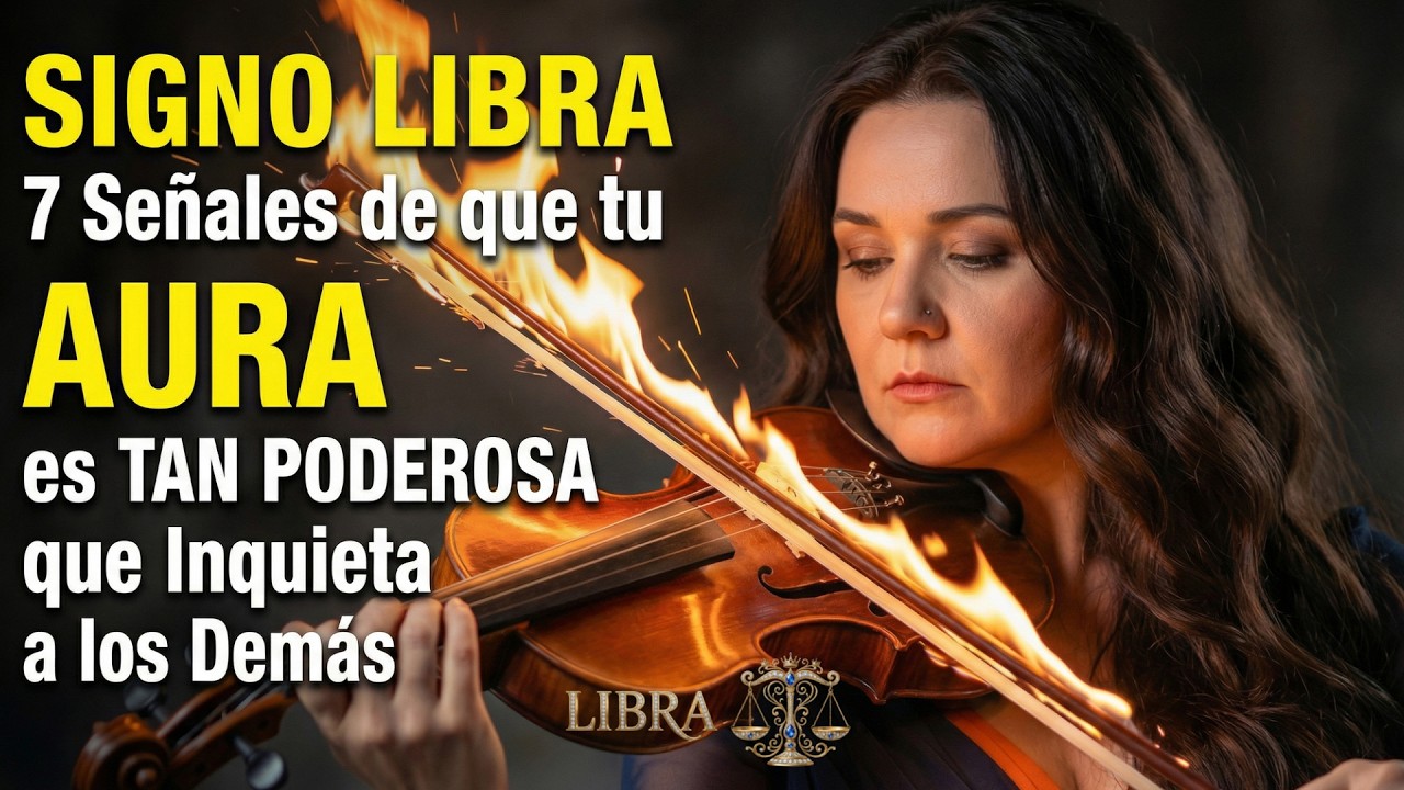 SIGNO LIBRA: 7 Señales de que tu AURA es TAN PODEROSA que Inquieta a los Demás