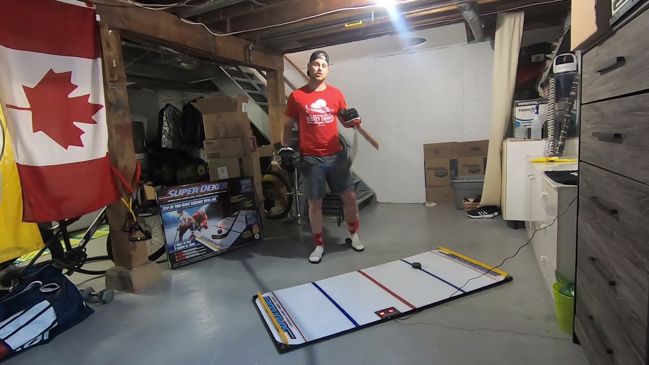 Is SuperDeker Worth The Money? Advanced Hockey Training Device Review and Demonstration