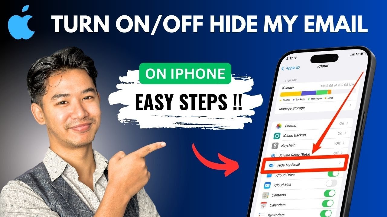 How To Turn On Or Off Hide My Email On iPhone