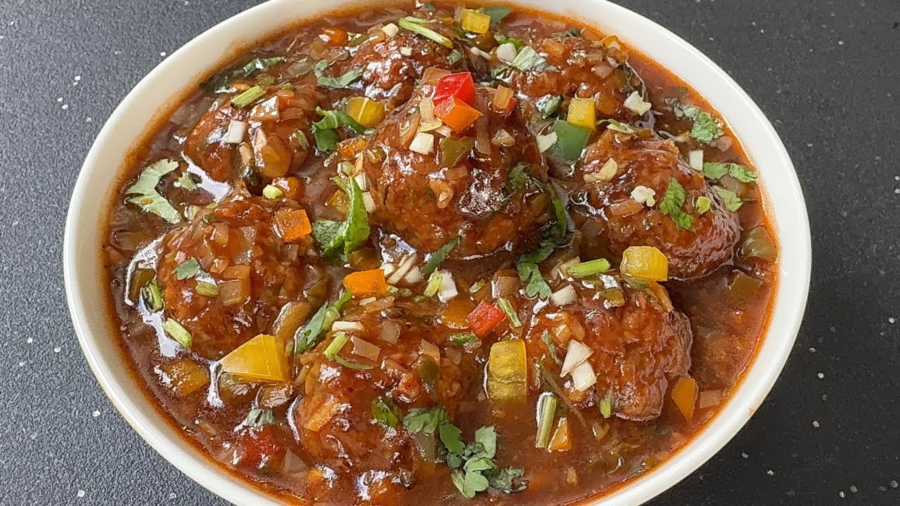 No Onion-Garlic Veg Gravy Manchurian Ki Recipe | बिना प्याज़ लहसुन वेज मंचूरियन ग्रेवी | Jain Food