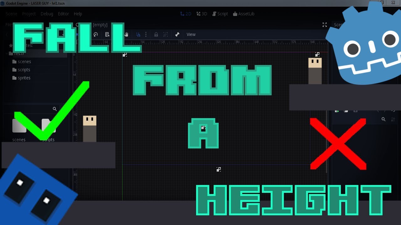 Deadly fall - Godot engine tutorial