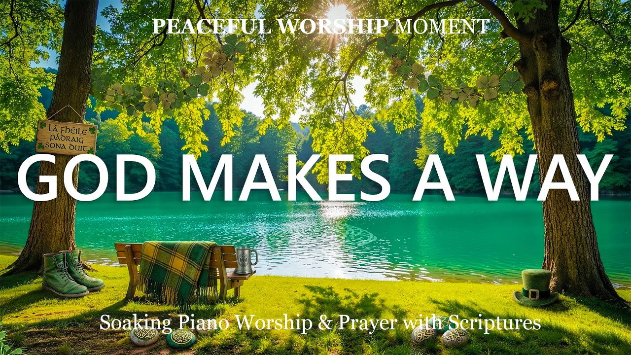 God Makes a Way: Soaking Piano Worship & Prayer for Peace with Scriptures & Beautiful Nature Scenes
