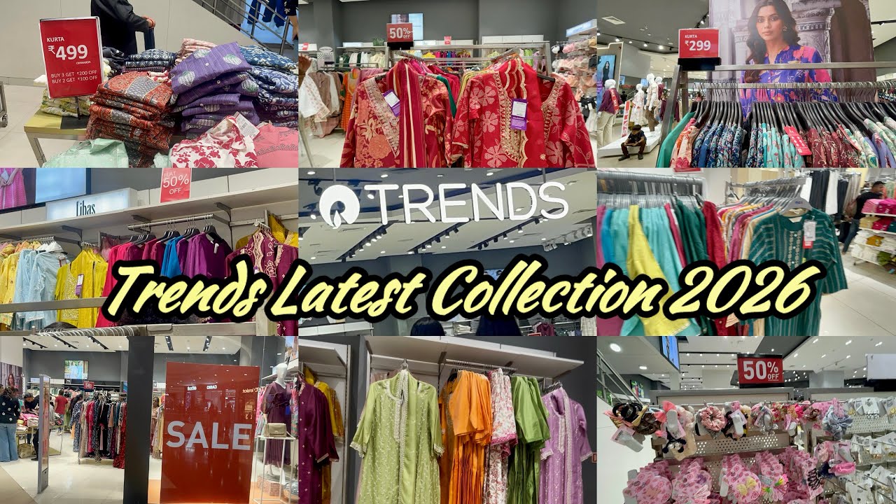 Reliance Trends Sale 2026 | Trends Latest Collection 2026 | 70% Off Sale Live🔥 |