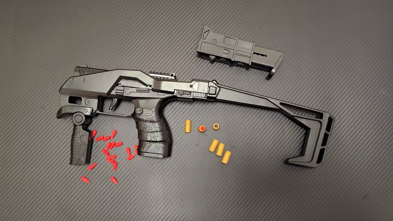 Walther PPQ Auto Shell Ejection Toy Gun Unboxing 2024 - Carbine Kit Toy Gun