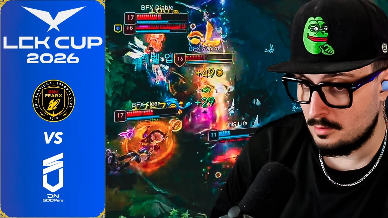 Diable vs Deokdam y Peter &iquest;Futuro mejor ADC del mundo? |  BFX vs DNS | LCK CUP 2026
