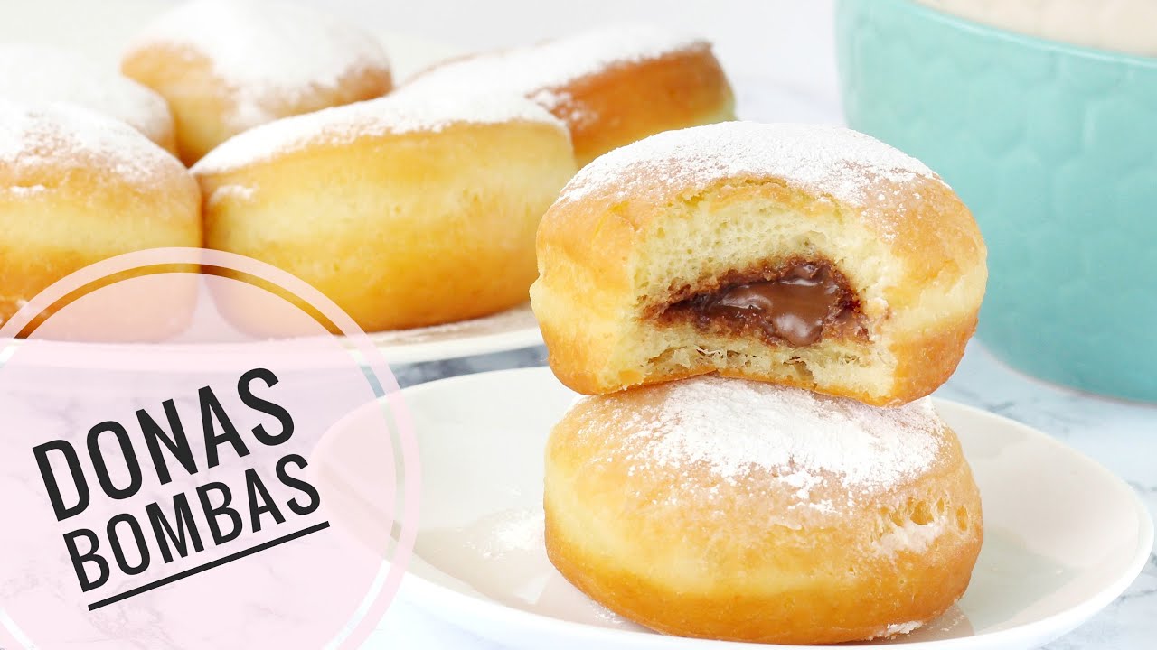 Donas o Donuts | Bombas Rellenas | Maria Lett