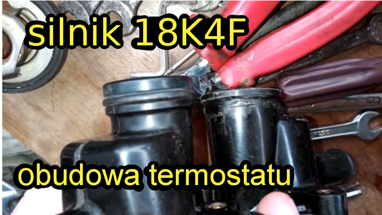 Wymiana obudowy termostatu 18K4F (Freelander, Rover, MG)